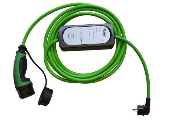 . EV Portable Charger Typ 2 auf 10A/230V Schuko