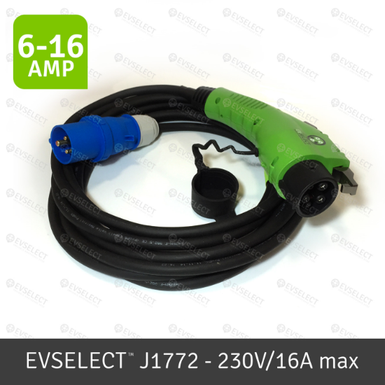 Bild von EVSELECT Type 1 auf 16A/230V